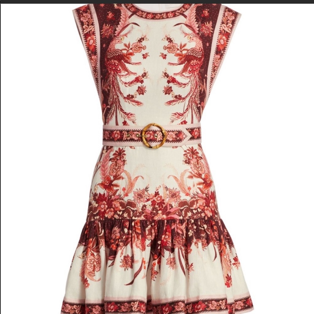 Zimmermann wavelength Fluted Dress Phoenix
